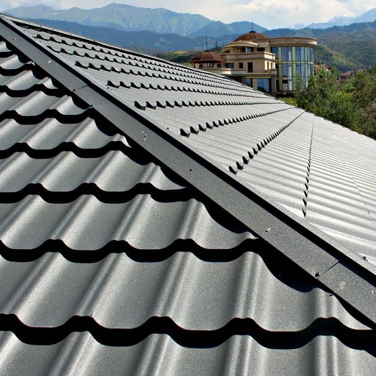 Acoperiș din țiglă metalică, Крыша из метало черепицы