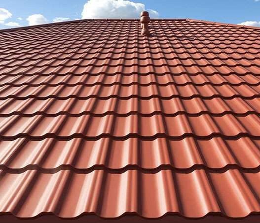 Acoperiș din țiglă metalică, Крыша из метало черепицы