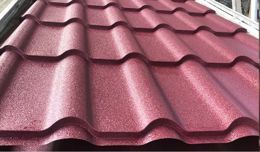 Acoperiș din țiglă metalică, Крыша из метало черепицы