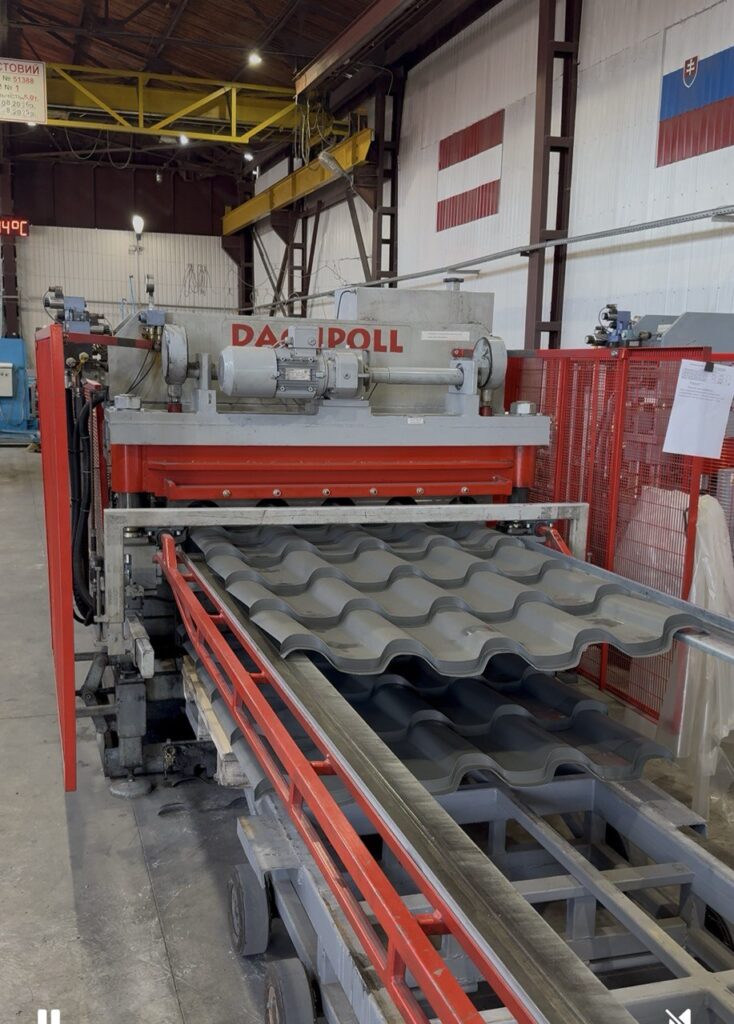 Producția de tablă ondulată pentru acoperișuri și fațade, Профнастил для крыш и фасадов